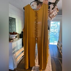 Zadie b’s mustard vest 3X